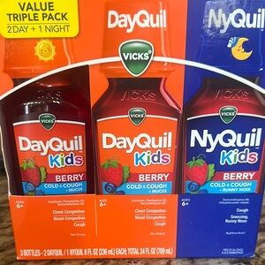 DayQuil Kids Berry Cold & Cough Medicine - Triple Pack
